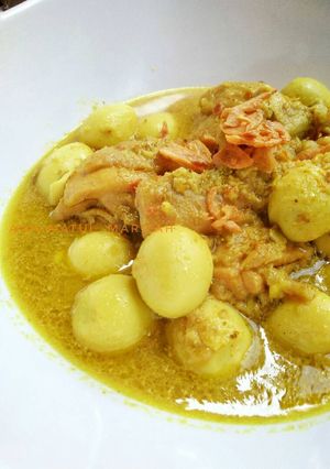 Foto resep Kare Ayam Telur Puyuh (super simpel)