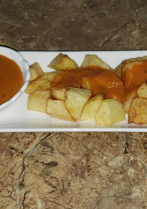 Una foto de Salsa para patatas bravas