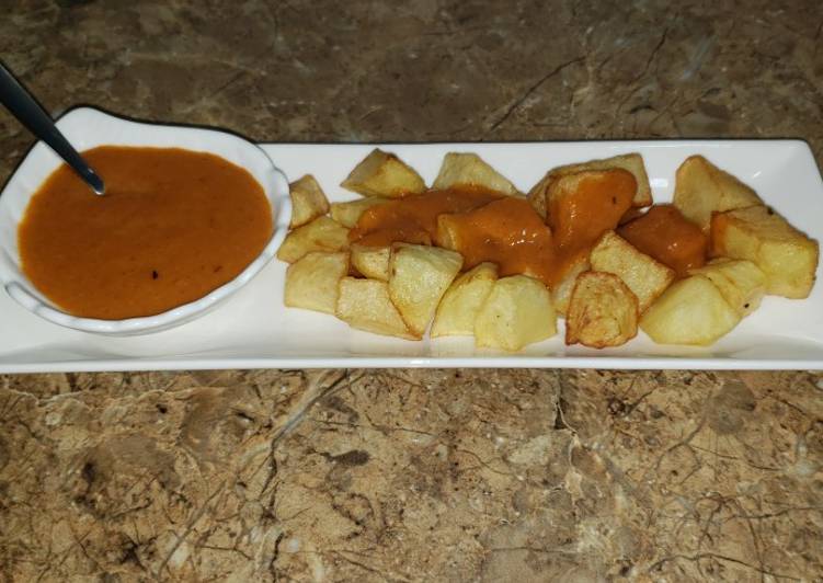 Salsa para patatas bravas