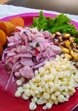 Una foto de Ceviche clásico