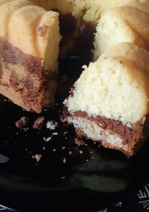 Una foto de Torta marmolada