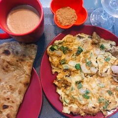A picture of Chilli Omelette.