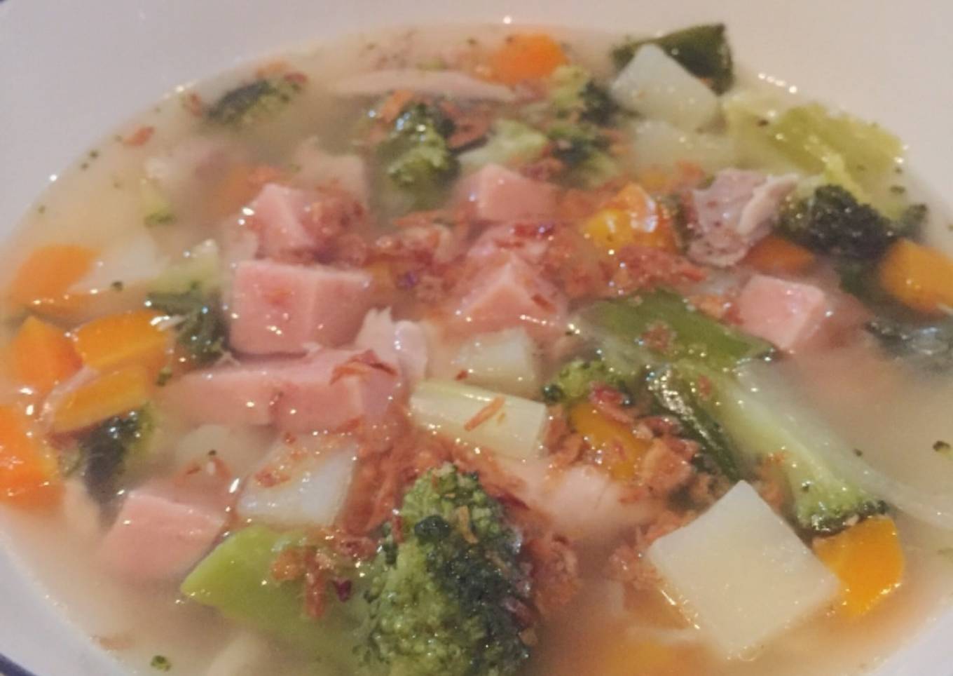 Sop maling + ayam kampung
