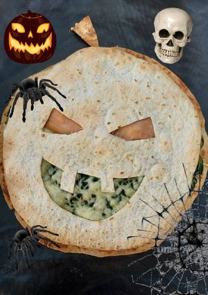 Une photo de Citrouille Wraps Halloween 🎃 👻