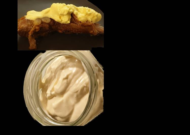 Maionese di soia senza uova senza latte