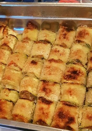 Foto di Zucchine arrotolate con pancetta e provola