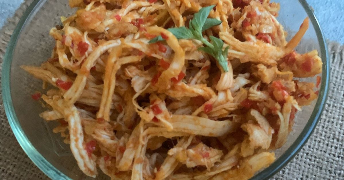 Ayam suwir |ayam sisit kemangi