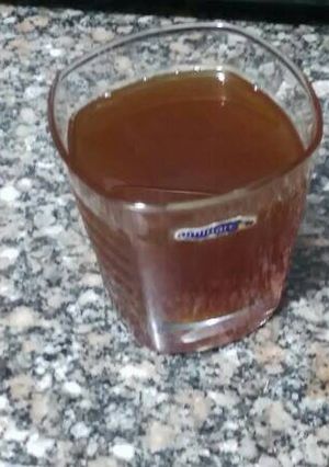صورة لوصفة عصير الخروب
