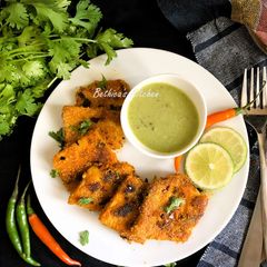 A picture of Suranache Kaap (Elephant Foot Yam - Maharashtrian style).