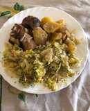 21. Codillo alemán con chucrut (principal carne)