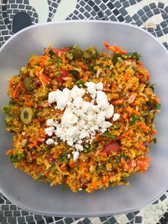 Una foto de Quinoa con suerte