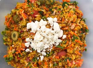 Una foto de Quinoa con suerte