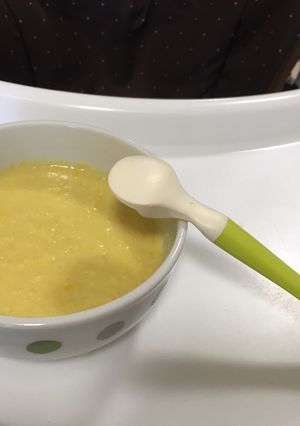 Hình của món Sữa bắp cho bé ăn dặm.
