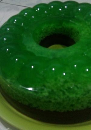 Foto resep Puding Lumut Pandan+Coklat