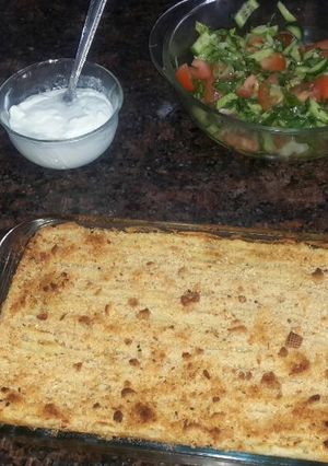 صورة لوصفة كفته مع بطاطا مهروسه