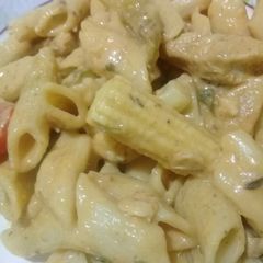 A picture of Creamy Chicken Macaroni.