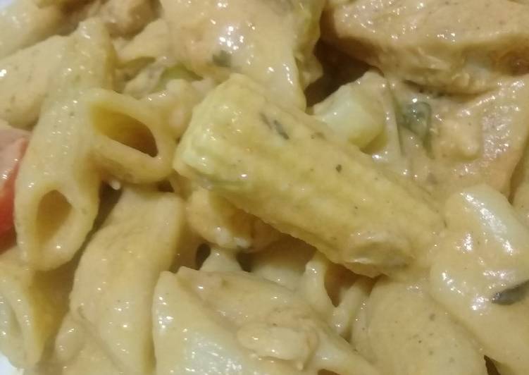 Step-by-Step Guide to Make Quick Creamy Chicken Macaroni