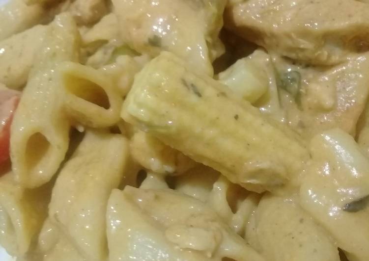 How to Prepare Any-night-of-the-week Creamy Chicken Macaroni