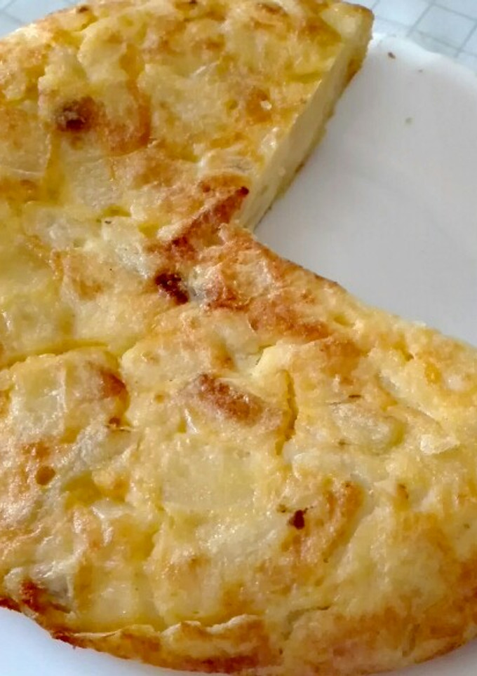 Una foto de Tortilla de patatas light