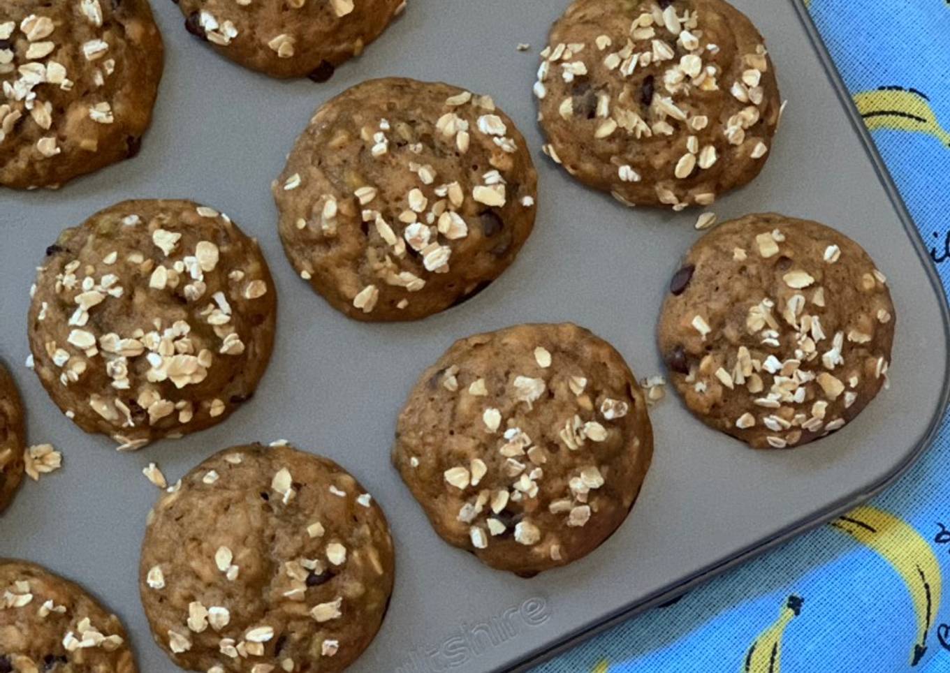 Mini Maple Sweetened Banana Muffins