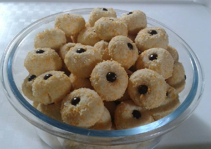 Resep kue janit/janda genit/monde butter cookies