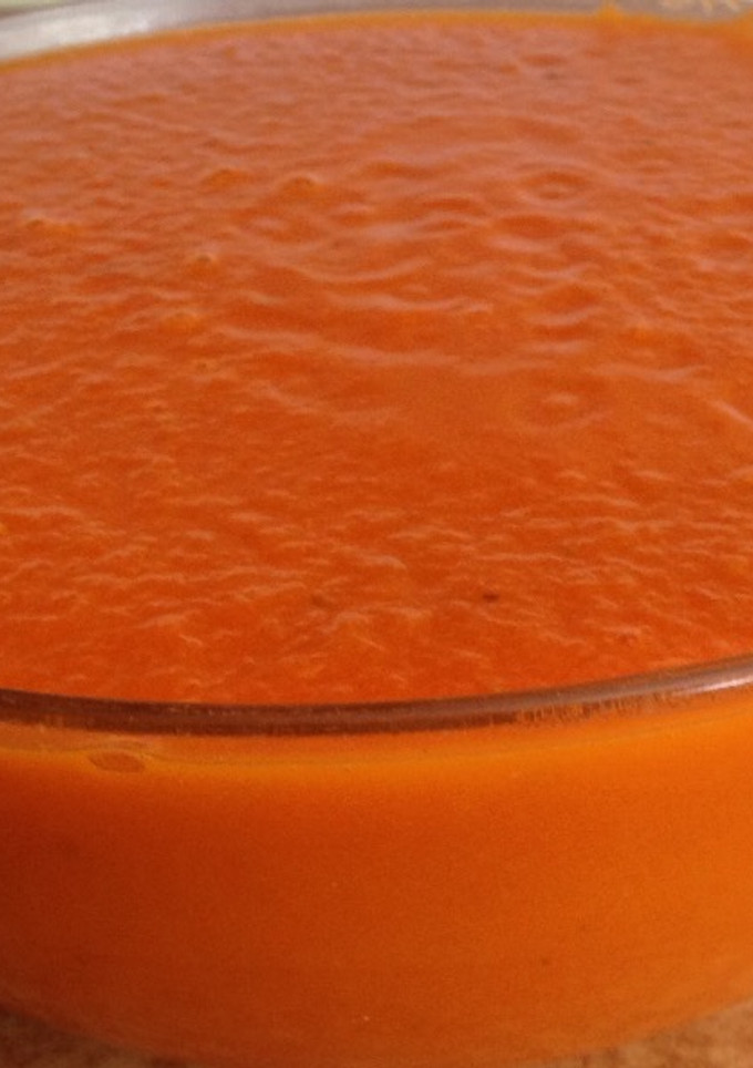 Una foto de Salsa de tomate frito casero