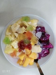 Hình của món Trái cây dầm.
