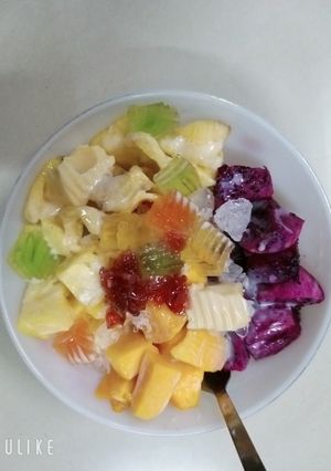 Hình của món Trái cây dầm.