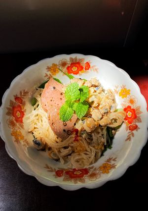 Hình của món Phở Sắn Quế Sơn Nhân Hến.