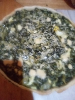 Una foto de Tarta de acelga y espinaca súper fácil