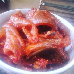 A picture of Peppered Cow Legs.