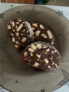 Keksz szalámi recept fotója