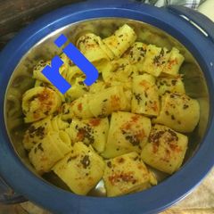 A picture of Rj special Khandvi.