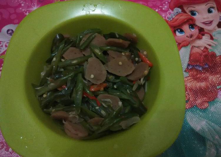 Resep Tumis Buncis dan Bakso oleh Cindy R Qurlita - Cookpad