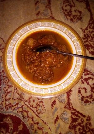 A picture of Beef Pepper Soup.