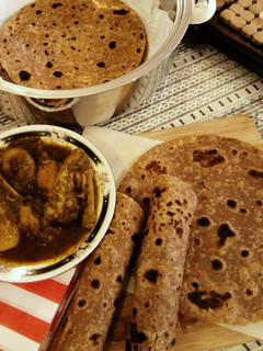 A picture of Whole wheat Chapati#coconutchapatichallenge.