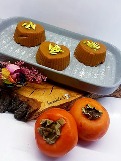 عکسی از دستور دسر خرمالو با سه قلم مواد (شب یلدا)🥰
