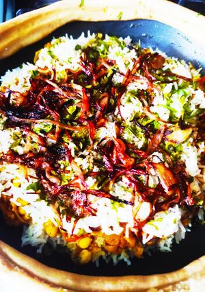 A picture of Daal Biryani.