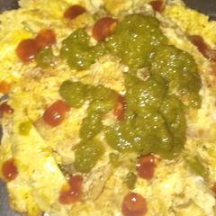 A picture of Egg omelette.
