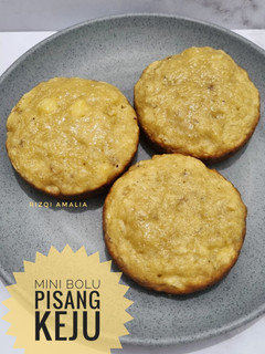 Foto resep Mini Bolu Pisang Keju