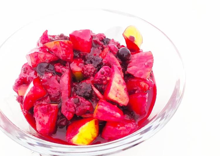 La Recette Pas à Pas Salade de fruits super vitaminée