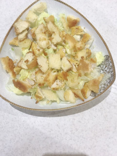عکسی از دستور سالاد سزار
