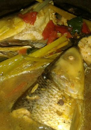 Foto resep Ikan Bandeng kuah Kuning