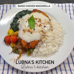 A picture of Baked Chicken Mozzarella:.