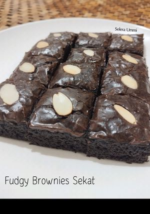 Foto resep Fudgy Brownies Sekat