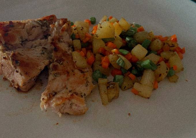 Grilled Chicken with Mixed Vegetables