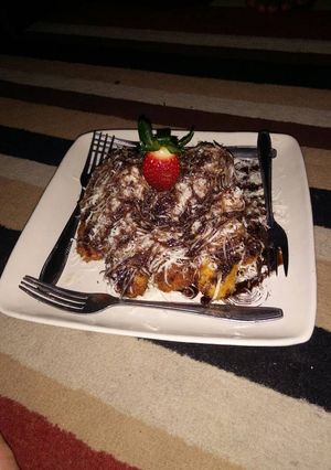 Foto resep Pisang krispy keju susu