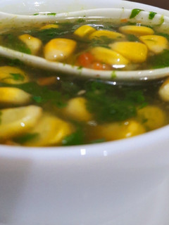 पालक काॅर्न सूप (palak corn soup recipe in Hindi) रेसिपी मुख्य फोटो