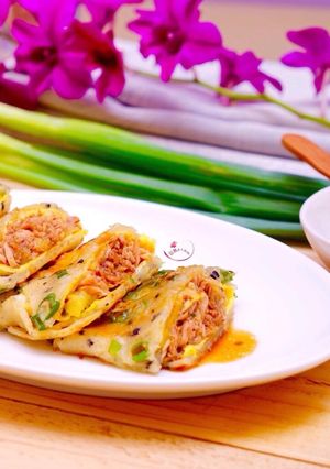 豆渣qq蛋餅 的食譜成品照片