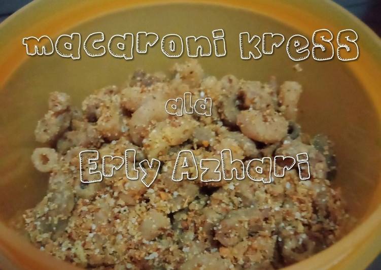 Bagaimana Menyiapkan Macaroni Kress ala-ala yang Lezat